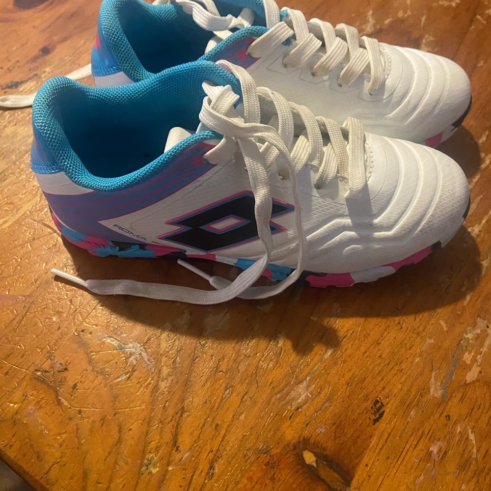 OTTO Kids' White and Pink indoor shoes